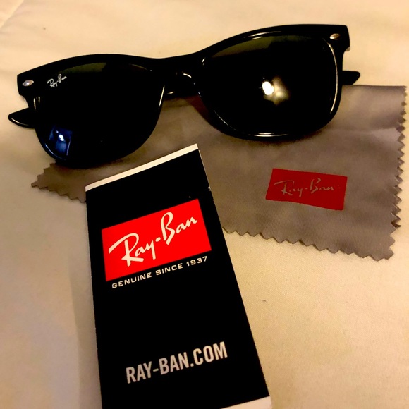 Kids black ray ban - Picture 1 of 4
